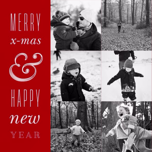 Ampersand Banner - Christmas Card by Paperless Post