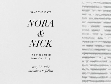 Moiré I (Save The Date) by Kelly Wearstler