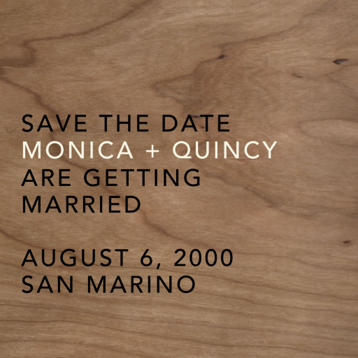 Wood Grain Light - Save the Date by Paperless Post