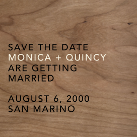 Wood Grain Light - Save the Date by Paperless Post