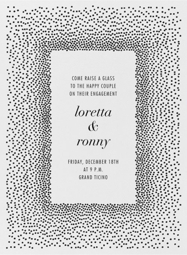 Jubilee I - Rehearsal Dinner Invitation by Kelly Wearstler