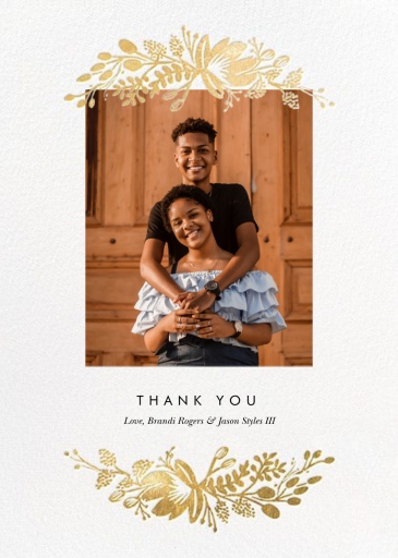 Floral Silhouette (Portrait Photo) by Rifle Paper Co.