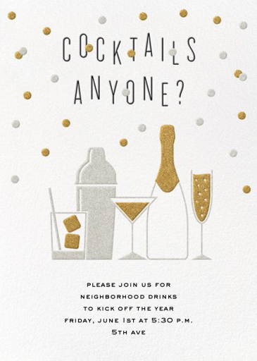 A Cocktail Party by Crate & Barrel