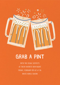 Beer Me - Get-Together Invitation by Paperless Post