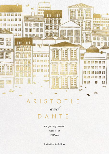 Canal House - Save the Date by Paperless Post