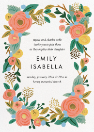 Garland Shower - Religious Invitation by Rifle Paper Co.