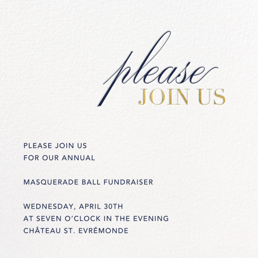 Please Join Us - Business Event Invitation by Paperless Post