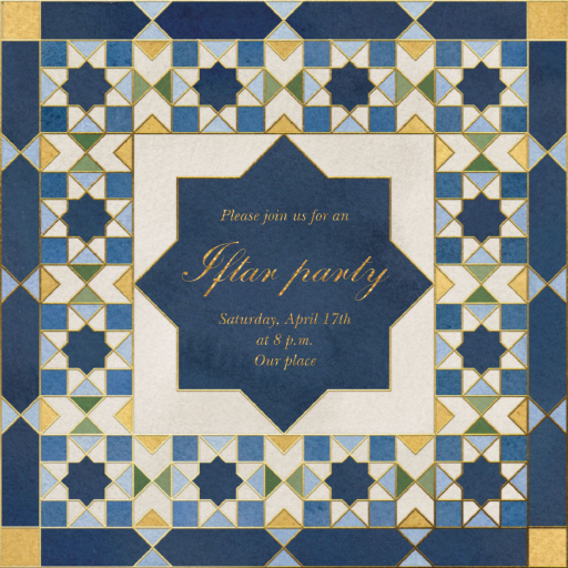 Mosaic Beauty - Invitation by Paperless Post