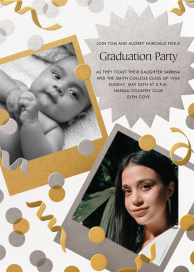 Instant Nostalgia - Graduation Party Invitation by Paperless Post
