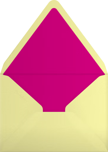 It’s a Sherbet - Paperless Post Envelope