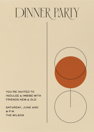 Stemware - Invitation by Paperless Post