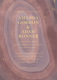 Intarsia - Wedding Invitation by Paperless Post