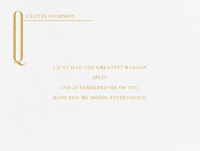 Béranger - Stationery by Paperless Post