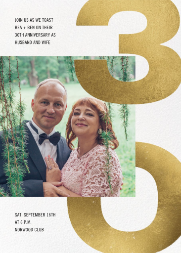 Kaboom Photo - Anniversary Invitation by Paperless Post