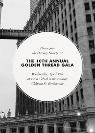 Orbit - Fundraiser Invitation by Paperless Post