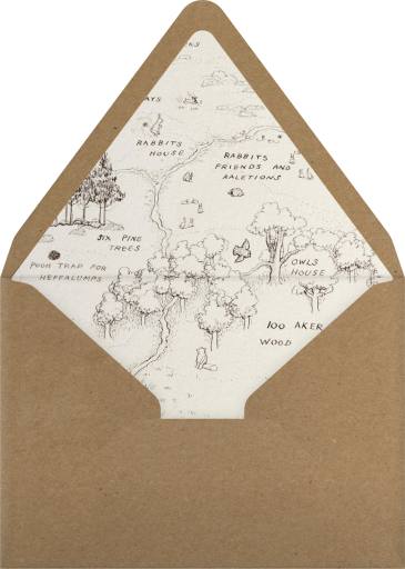 Storybook Friends - Paperless Post Envelope