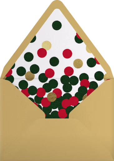 Sprinkled Confetti (Vertical) - Paperless Post Envelope