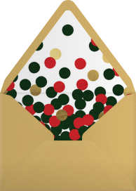 Sprinkled Confetti (Vertical) - Paperless Post Envelope