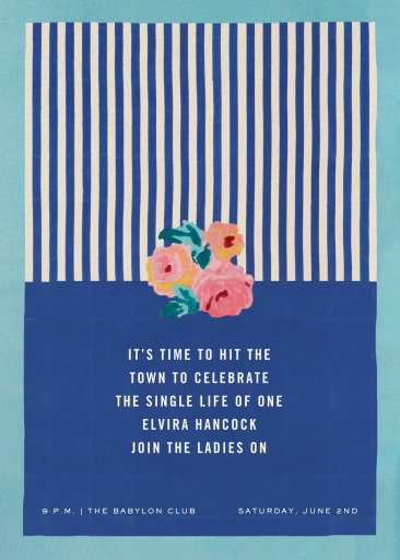 Mezzero - Bridal Shower Invitation by Lisa Corti