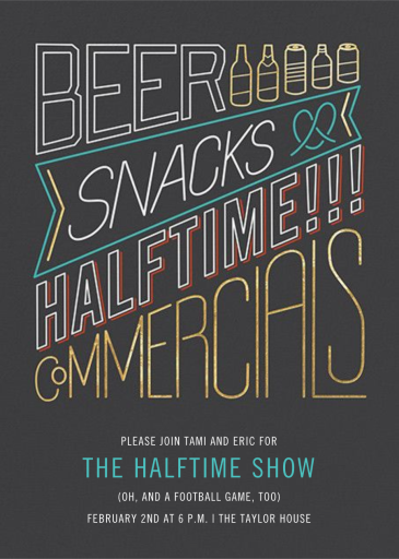 Game Time Essentials - Party Invitation by Paperless Post