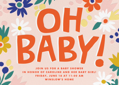 Baby Joy - Baby Shower Invitation by Cheree Berry Paper & Design