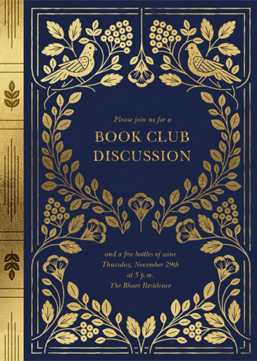 Roman à Clef - Get-Together Invitation by Paperless Post