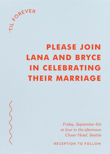 Swish - Wedding Invitation by Paperless Post