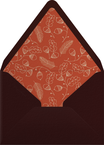 Thankful Times - Crate & Barrel Envelope