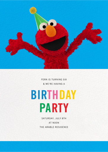 Elmo’s Tickled by Sesame Street