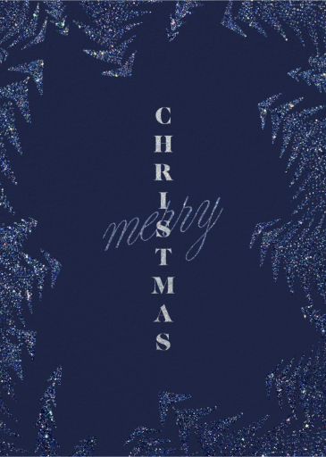 Crystal Pines - Holiday Card by Paperless Post