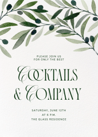 Olive Arch - Party Invitation by Paperless Post