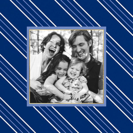 Peppermint Stripe Photo - Father's Day Card by kate spade new york