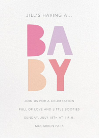 Sweetest Baby - Baby Shower Invitation by Meri Meri