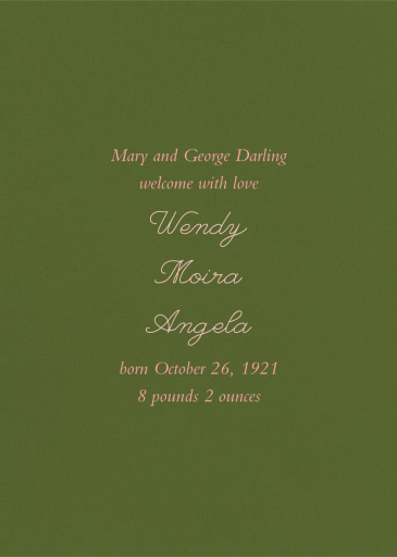 Baby Chick (Becca Stadtlander) by Red Cap Cards - Back