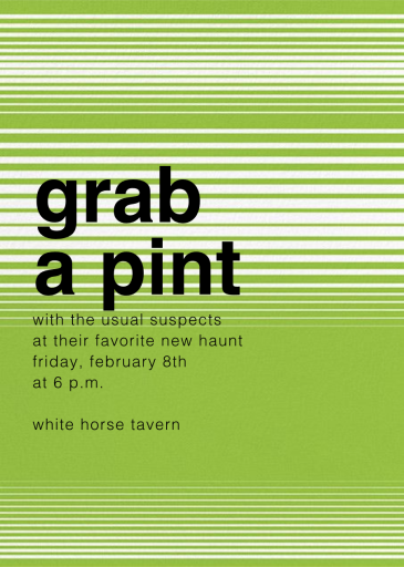 Optical Horizons - Invitation by Paperless Post