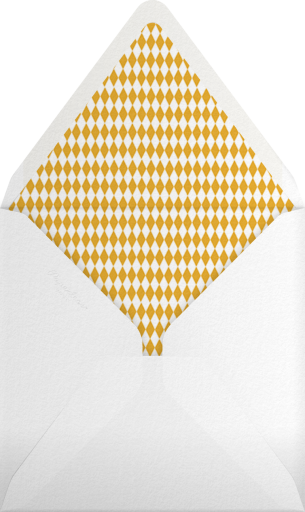 Racing Silk Diamond - Paperless Post Envelope