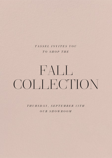 Antique Pink - Invitation by Paperless Post