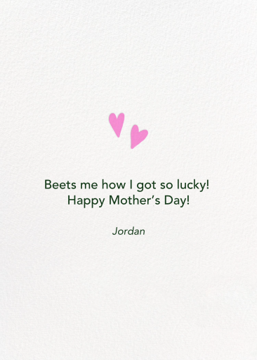 Root For Me - Mother's Day Card by Hello!Lucky - Back