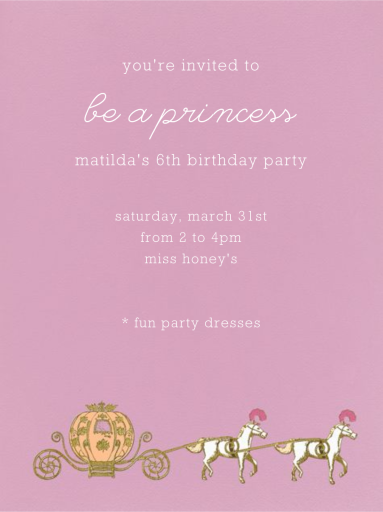 Pumpkin Chariot by Paperless Post