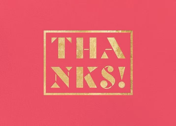 Thank You Stamp - Thank You Card by Paperless Post
