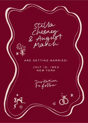 Keepsake Suite - Save the Date by Pulp Templates Co.