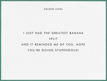 Hand Painted Border by Paperless Post