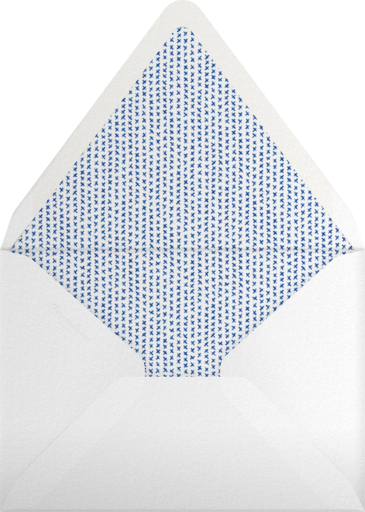 Chevrons - Tall - Paperless Post Envelope