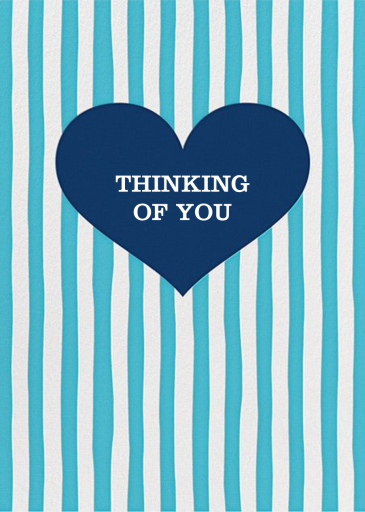 Glory of Love - Thinking of You Card by Jonathan Adler