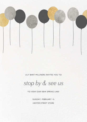 Balloons (New) - Business Event Invitation by Paperless Post