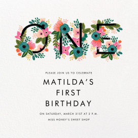 One Blooming Birthday by Rifle Paper Co.