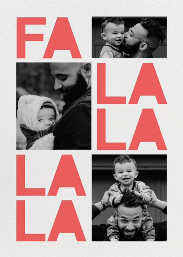 Fa Lalala La - Holiday Card by Paperless Post