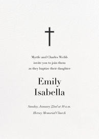Blanc - Religious Invitation by Paperless Post