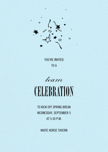 Glacier - Appreciation Event Invitation by Paperless Post