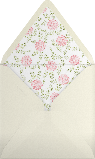 Rose Garland - Paperless Post Envelope